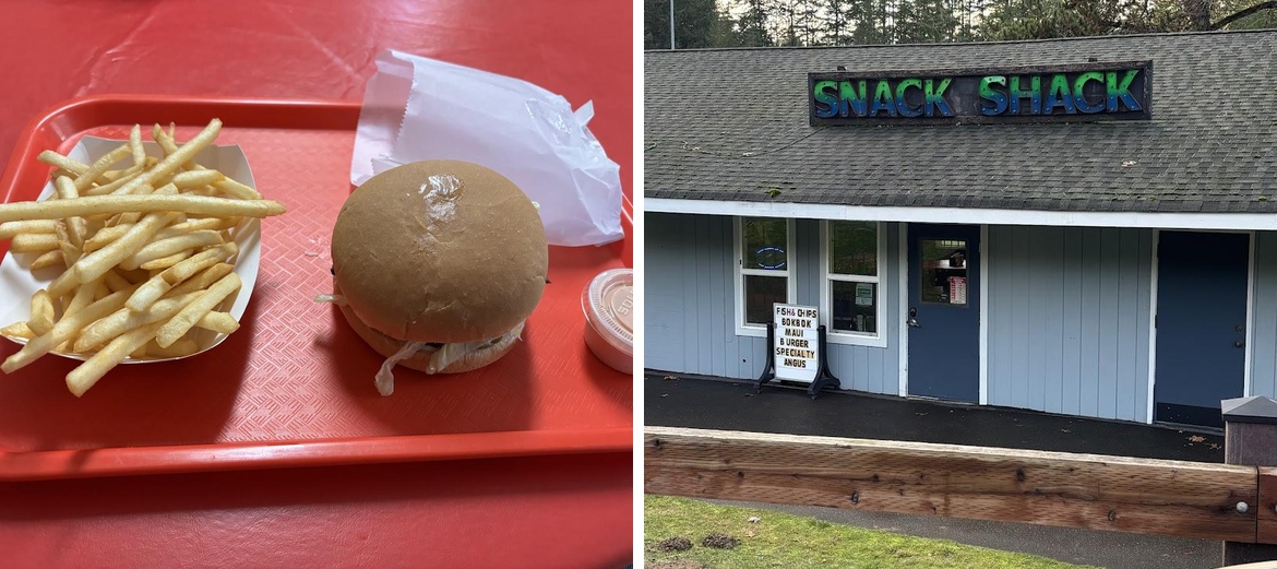 The Snack Shack Menu